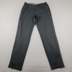 Nike Dri-FIT Running Pants Small Black Stretch Zipper Leg‎ Athletic Training